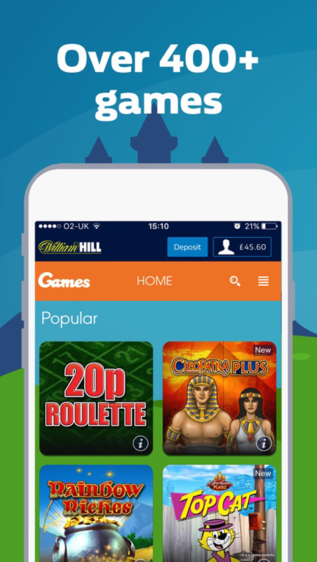 William Hill Games Free Bet